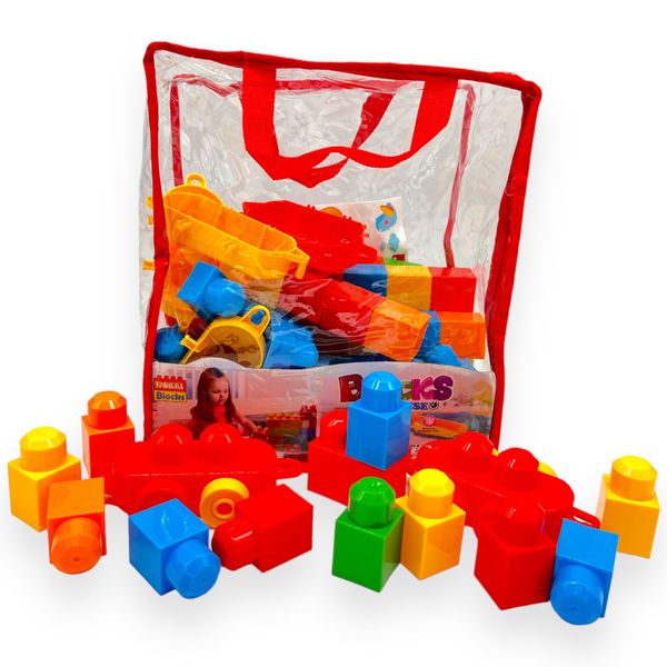 Building Blocks Paradise - 62 Pieces - STEM Toy - Toys for Toddlers