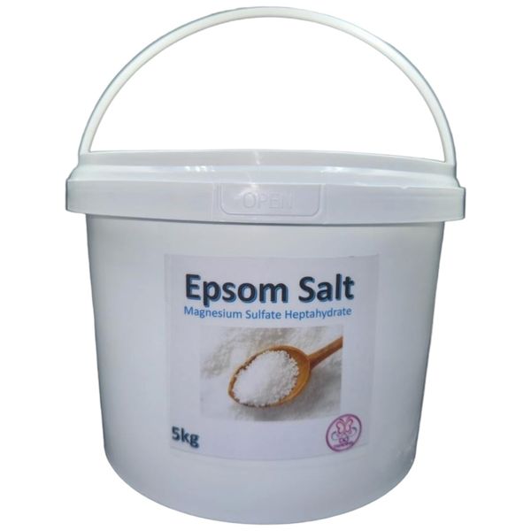 Epsom Salt Magnesium Sulfate Heptahydrate - 5kg