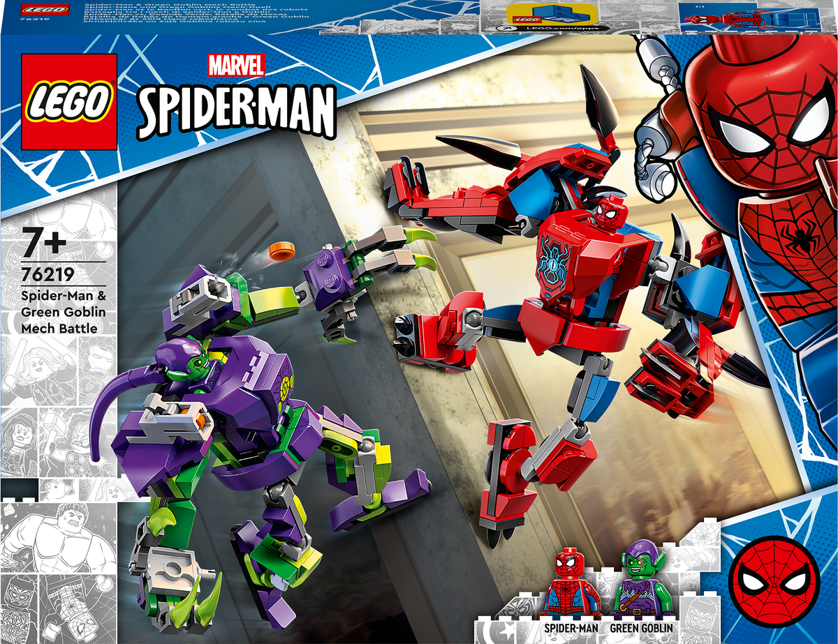 LEGO® Marvel Spider-Man & Green Goblin Battle,76219 Building Kit 298 Pieces  | Buy Online in South Africa 
