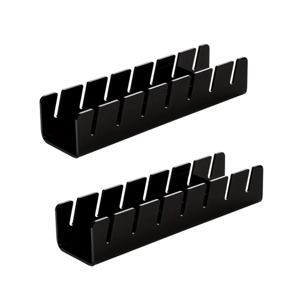 7 Slot Acrylic Cap Organiser Stand - 2 Pack