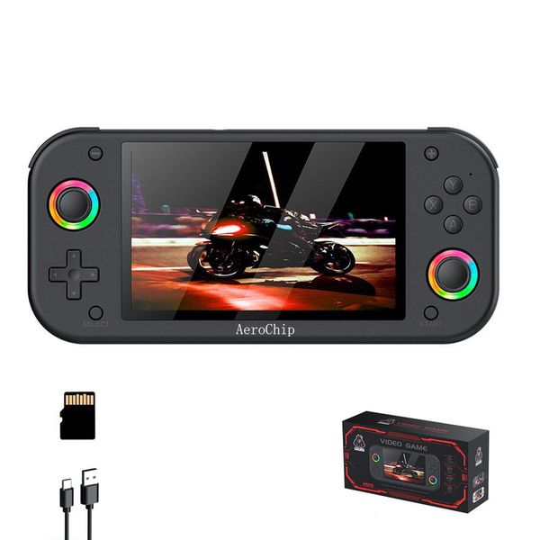 Retro Game Handheld Game Console 5.1 Inch 800x480 IPS Screen RGB light