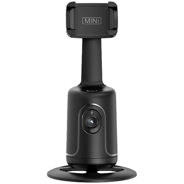 360 Rotating Face Tracking Tripod for Phone with Rechargeable Battery