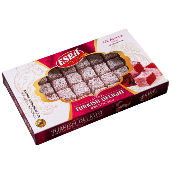 Esra Turkish Delight Rose Flavoured 350g
