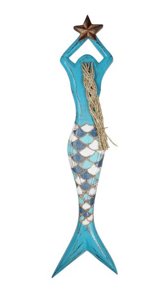 Mermaid Blue Hanging Decor - 8cm x 45cm