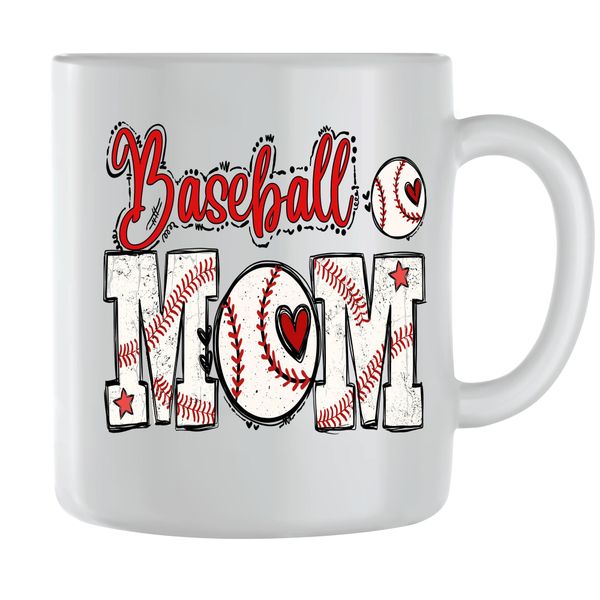 Baseball3 Coffee Mugs for Sports Women Trendy Mom Graphic Mother Present068