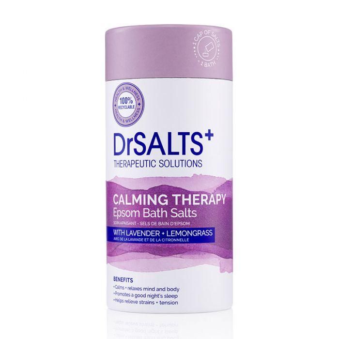 Dr Salts+ 100 Epsom Calming Bath Salts, Lavender + Lemongrass 750g Buy Online in South