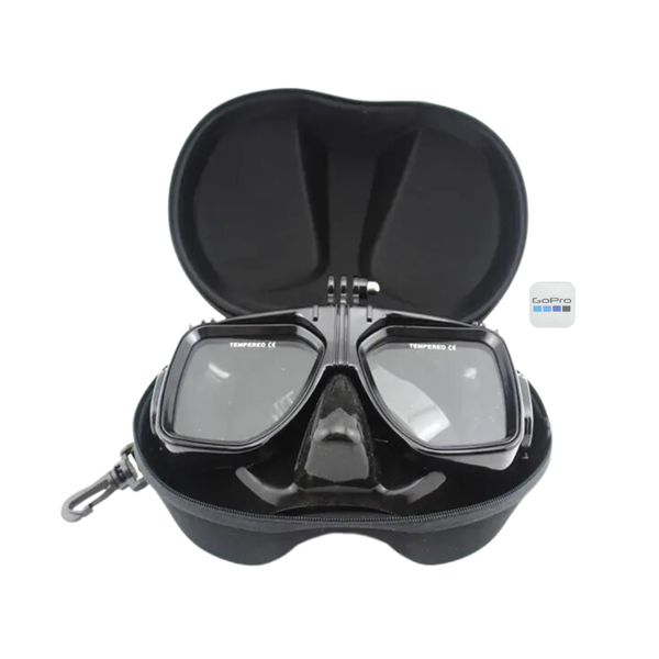 KR Multifunctional Diving Mask with Camera Mount for GoPro &amp; Action Cameras