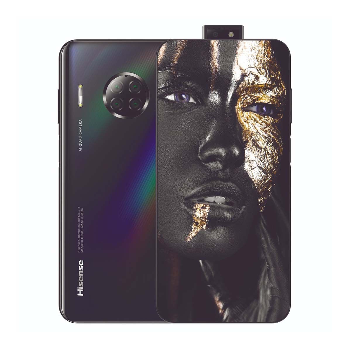 Hisense H50 Zoom 128GB Single Sim - Black Pearl