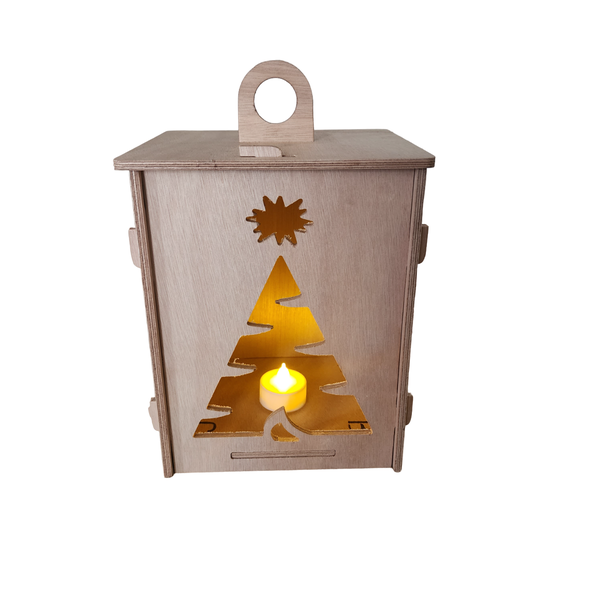 Christmas Lantern - Christmas Tree 3
