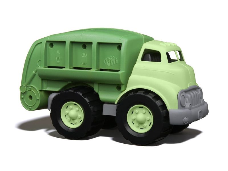 Durable Dumpster Toy Truck with Tilting Back Bin for Kids, Construction Fun