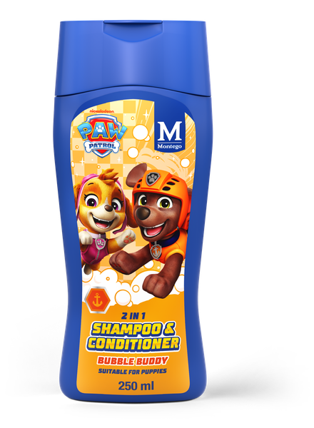 Montego PAW Patrol Bubble Buddy 2-in-1 Shampoo 250ml