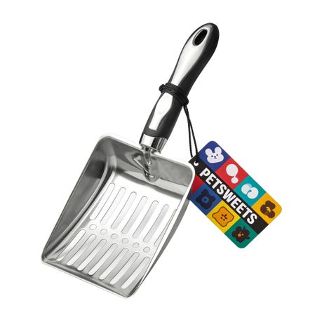 Stainless Steel Cat Litter Scoop Metal Litter Tray Scoop Image