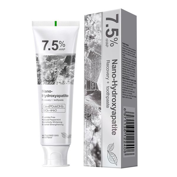 7.5% Nano-Hydroxyapatite Toothpaste, Intensive Brightening &amp; Fresh Breath