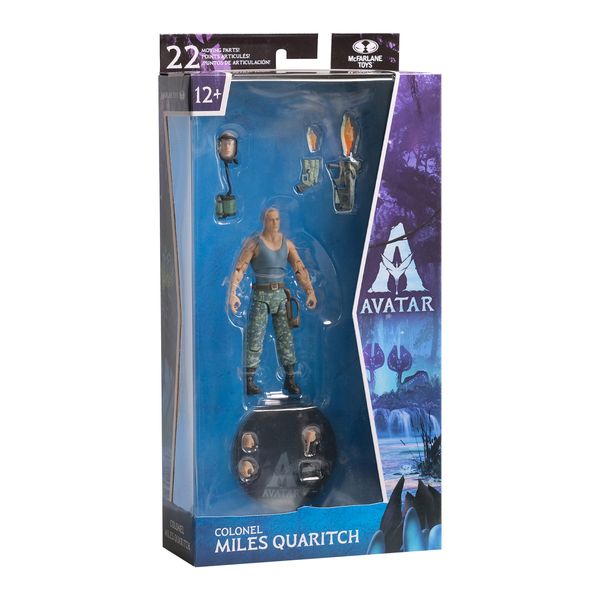 Avatar WV1 7IN Miles Quaritch Figure