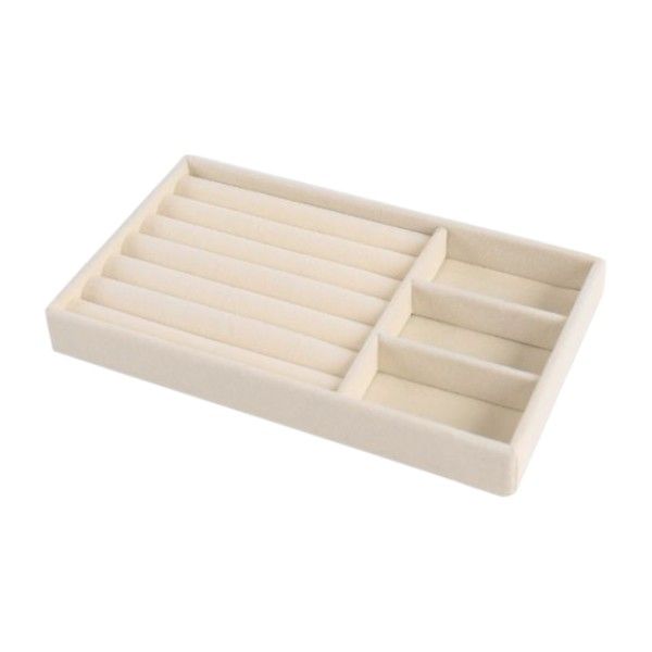 1Piece - Multifunctional Jewellery Organizer - Beige
