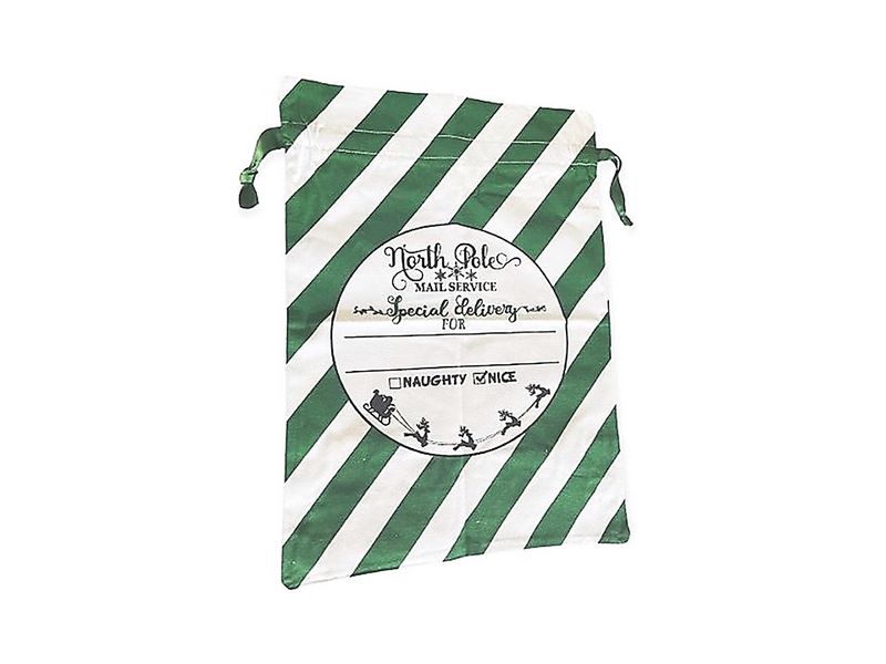 Eco Friendly Cotton Gift Bag - Green - XXL