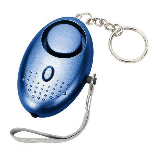 130db Safety Emergency Security Alarm Keychain &amp; built-in LED flashlight