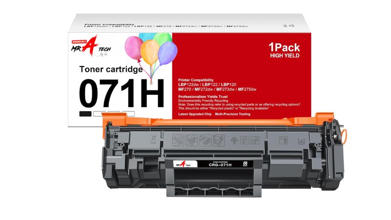 Black Toner Cartridge Compatible with CANON 071H / CRG071H / 071H