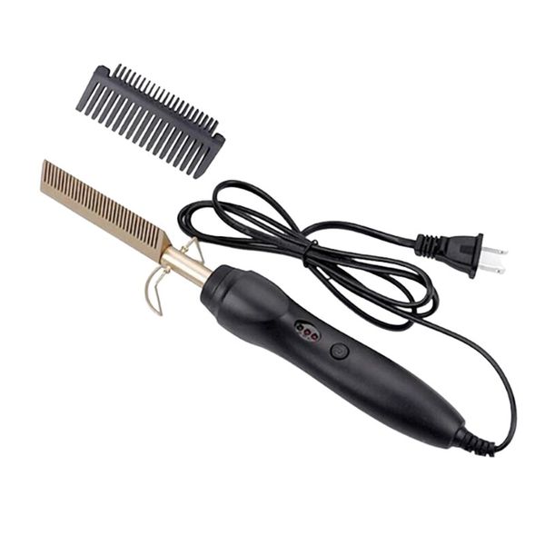 Gold Ceramic Professional Press Comb