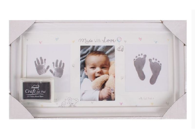 Baby Hand &amp; Footprint Kit - Made with Love