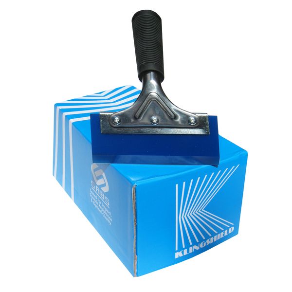 Klingshield Pro Blue Angled Squeegee Window Film Tool