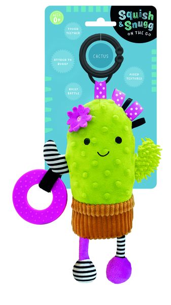 Squish and Snugg on the Go Cactus