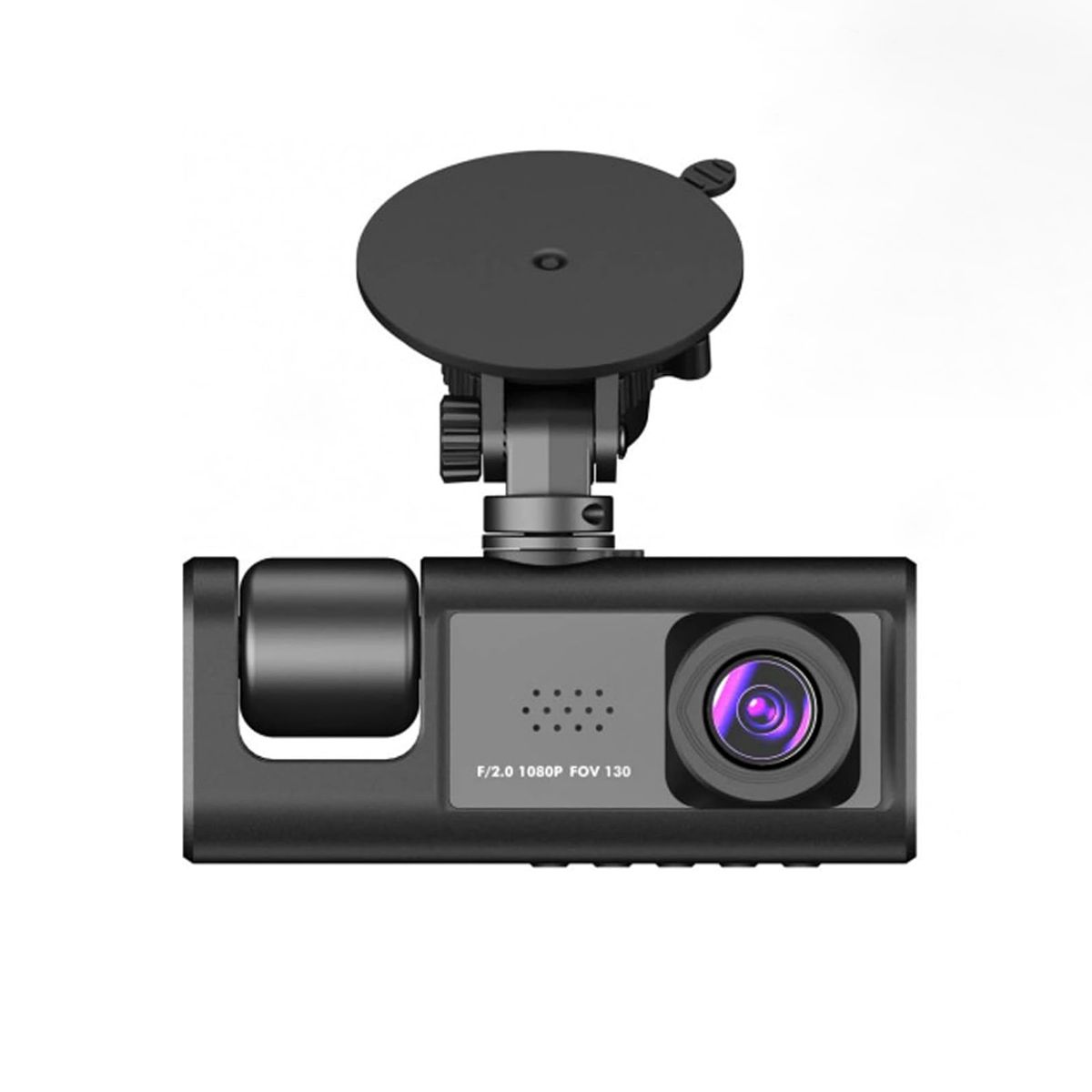 Dash Camera for Cars, 3 Channel Dash Cam Optional, Black