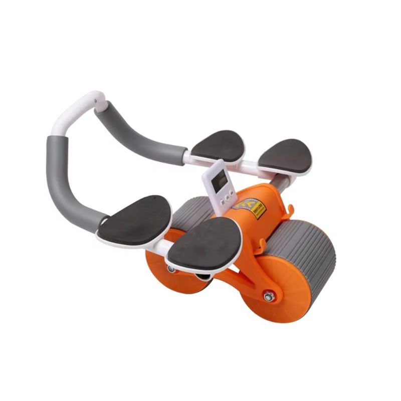 Automatic Rebound Two-Wheel Four-Elbow Support Ab Training Roller ZR ...