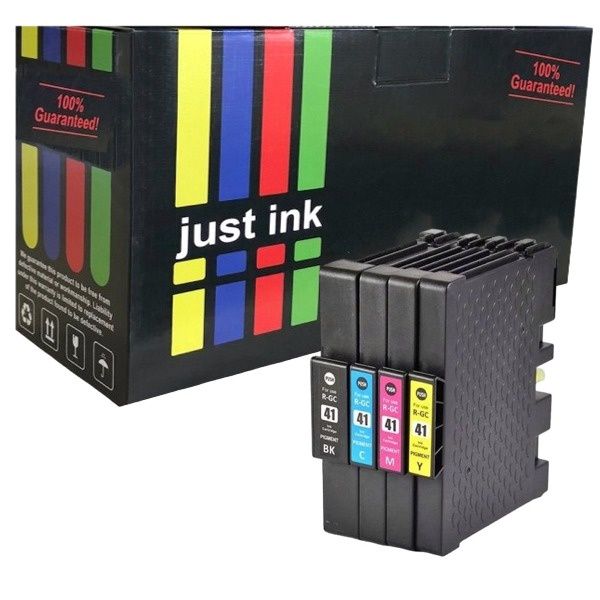 Compatible Ricoh 41XL (High Yield) Gel Ink Multipack