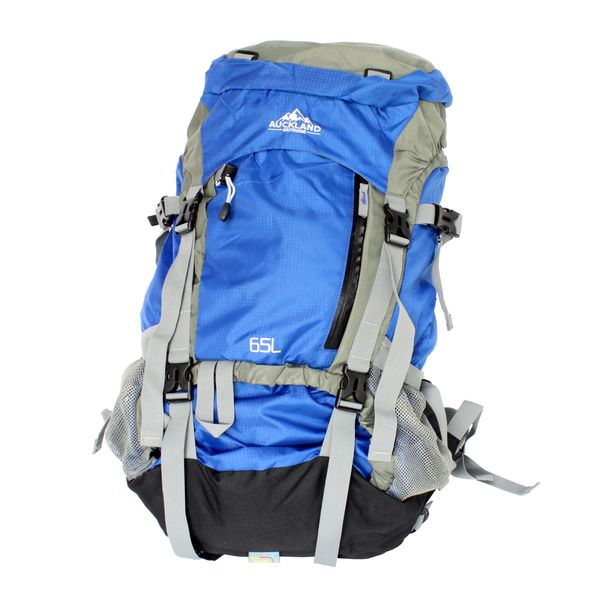 Auckland 65L Outdoor Hiking / Camping Backpack - Blue