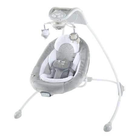 Ingenuity DreamComfort InLighten Cradling Swing - Braden Image