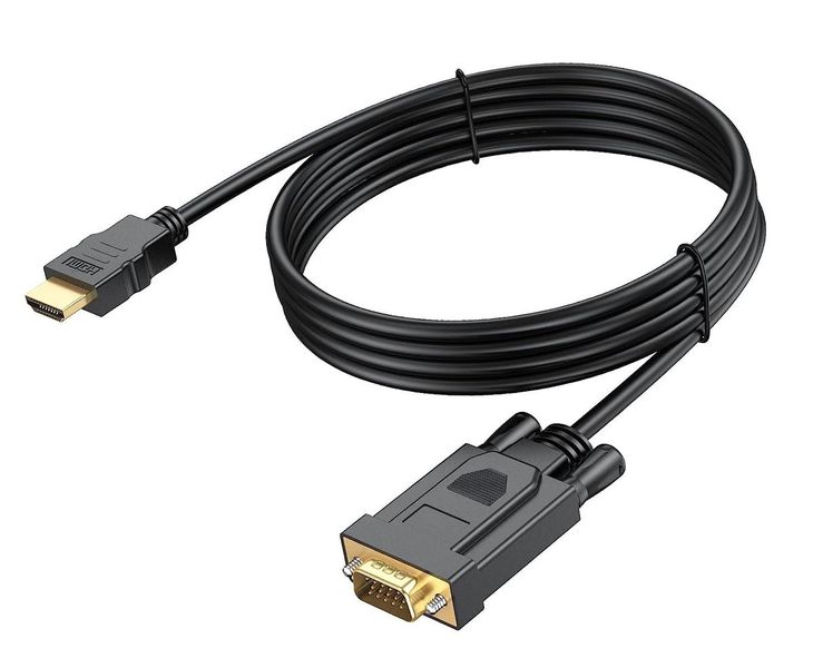 Dvi To Hdmi Cable Black 1.5M
