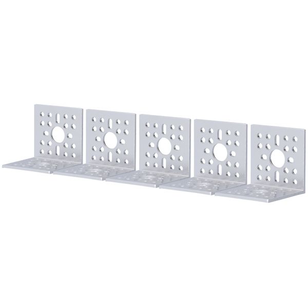 L Shape Brackets 90 Degree Aluminum Alloy 48x48mm for Servo, 5Pcs