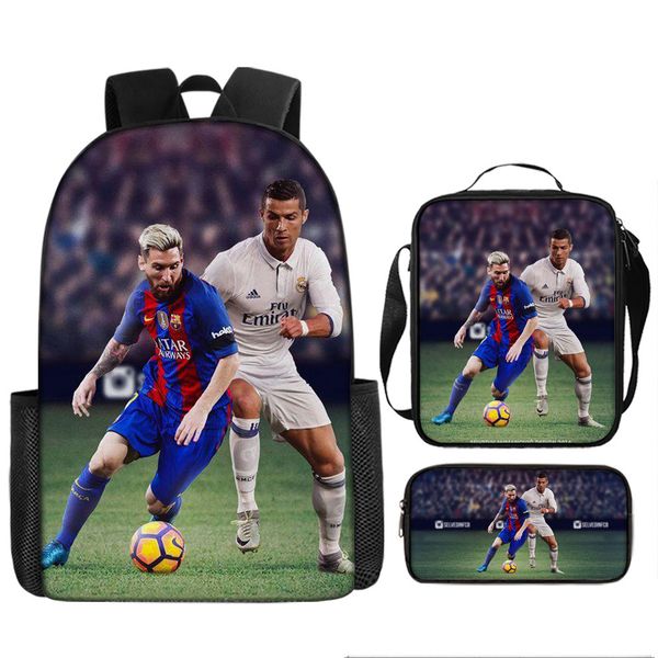 Lunch Box &amp; Pencil Case Messi image