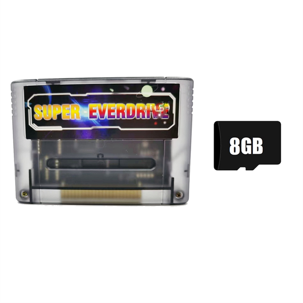 3000-In-1 Game Cartridge for SFC SNES SUPER EVERDRIVE Game Card,B