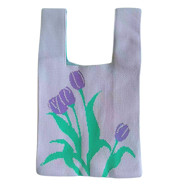 Lightweight Knitted Tote Bag for Everyday Carry