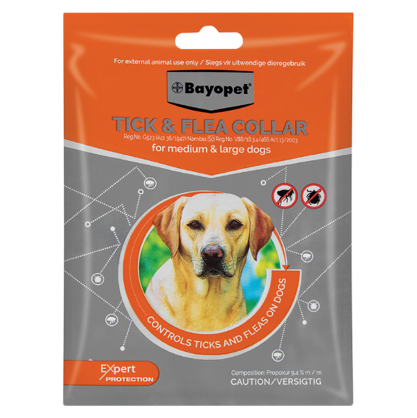 Tick &amp; Flea Collar for Medium to Large Dogs