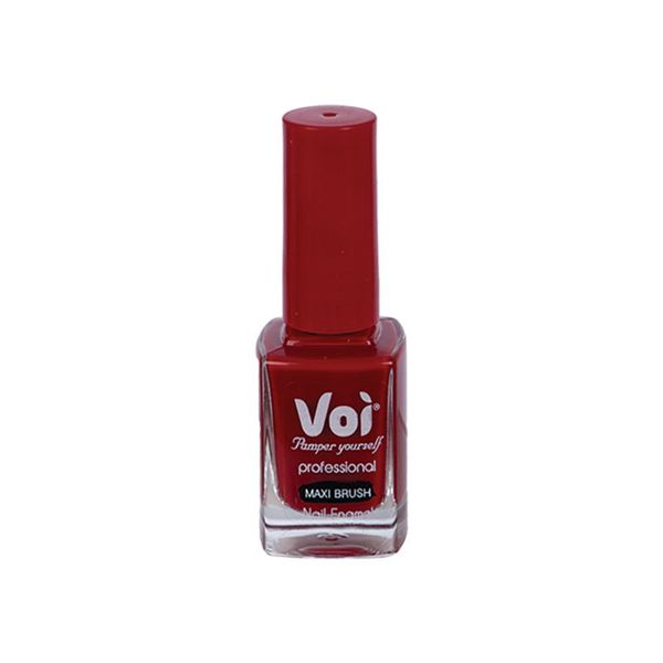 Nail Polish - Nail Enamel - Maxi Brush - Red - 12ml