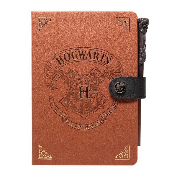 Harry Potter A5 Premium Notebook with Wand Pen