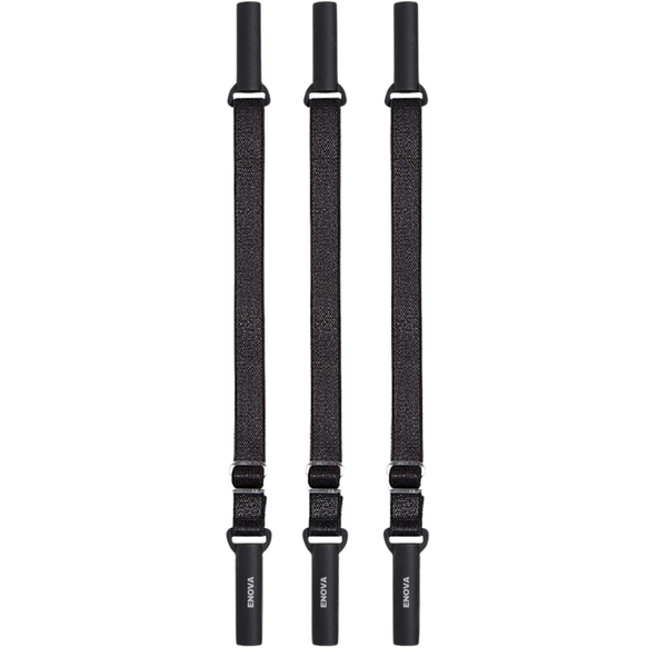 Enova Glasses Straps No Tail Adjustable Eyewear Retainer Straps - 3 Pack