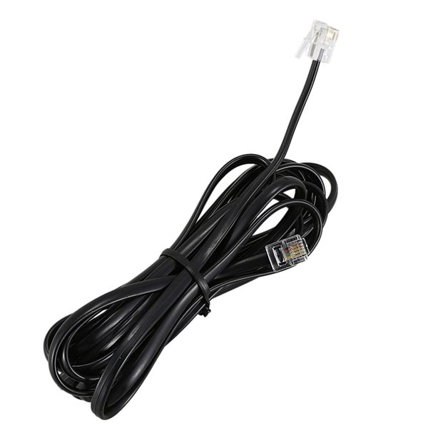 RJ11 6P4C Telephone Cable Cord ADSL Modem 3 Meters