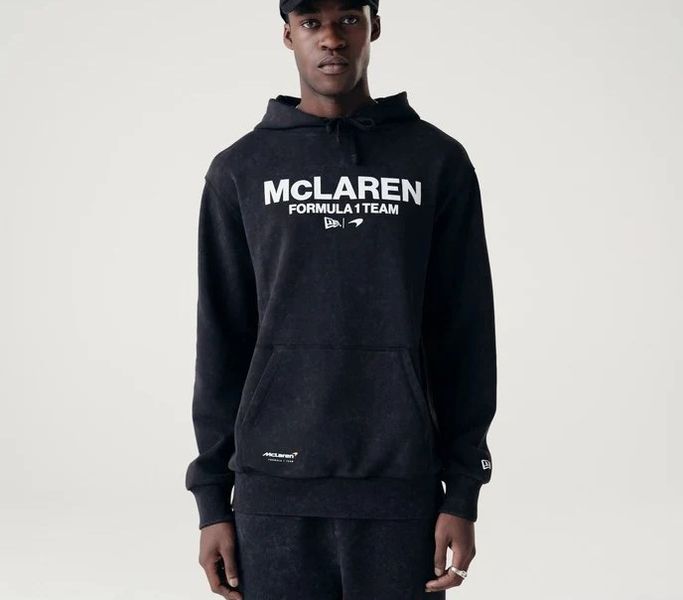 McLaren Racing Black Oversized Hoodie