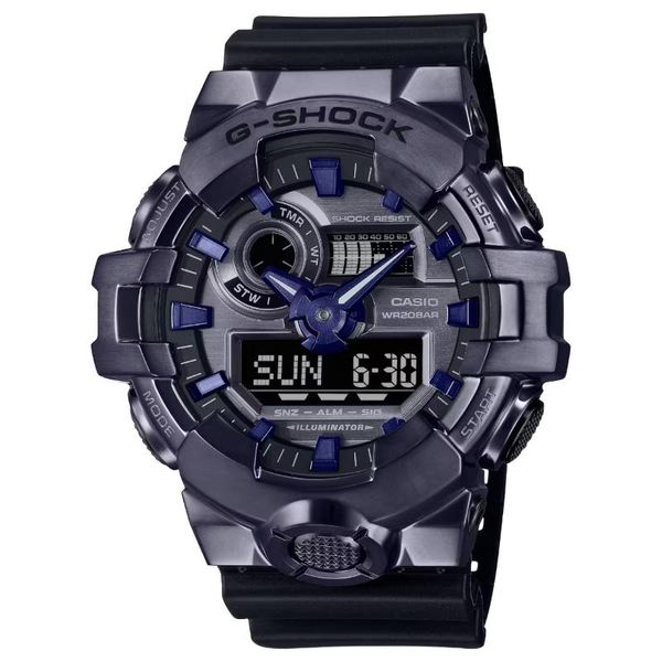 Casio G-Shock Mens Analogue &amp; Digital Rubber WatchGM-700P