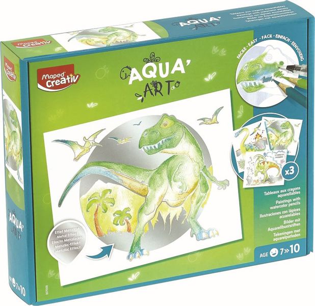 Maped Creative Aqua Art - Dinosaurs