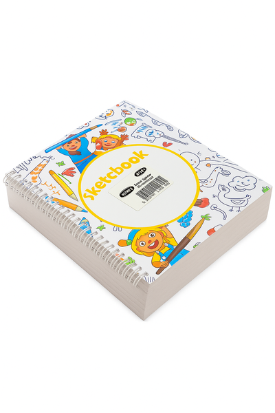 Kids Spiral Sketchbook - Drawing &amp; Coloring Book-12 x Sketchbooks