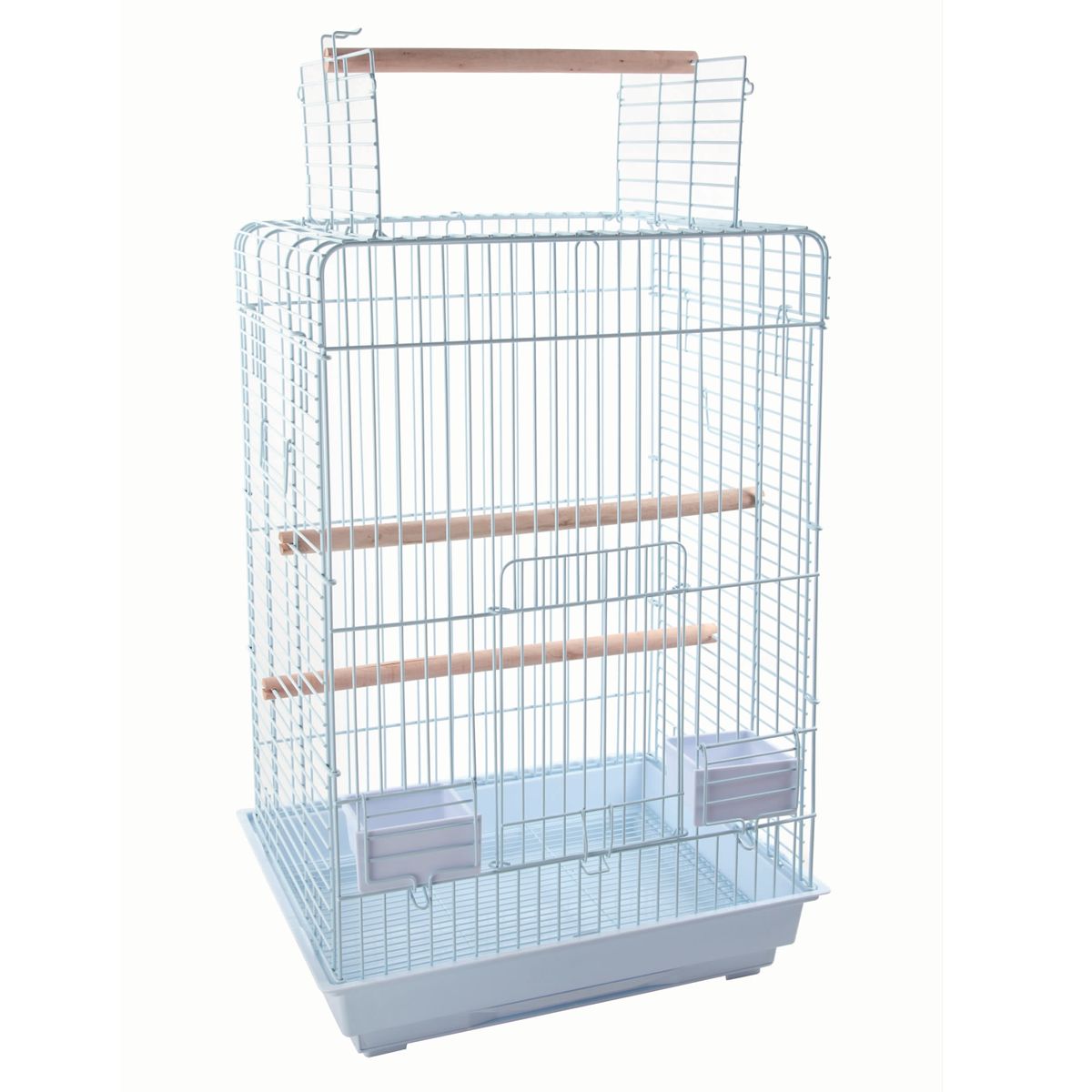 Parrot Cage with Accessories 52x41x78cm (White) Shop Today. Get it