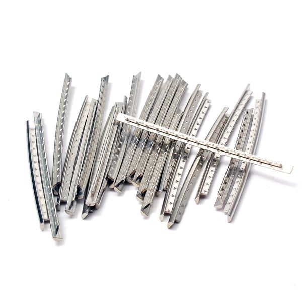 24Pcs/Set Stainless Steel Guitar Fret Wire 24 Fingerboard Frets 2.7mm