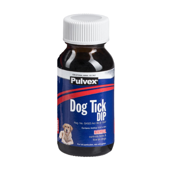 Pulvex Dog Dip 50ml - Flea &amp; Tick Treatment for Dogs