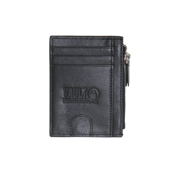 Ultra Slim Genuine Leather RFID Protective Anti-Theft Minimalist Wallet
