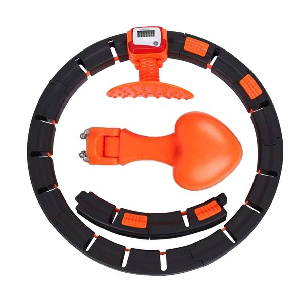 Smart Auto-Spinning Thin Waist Hoop for Weight Loss, Exercise &amp; Burning Fat